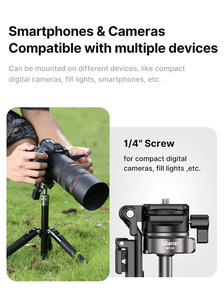 Ulanzi MT-63 Portable Mini Tripod