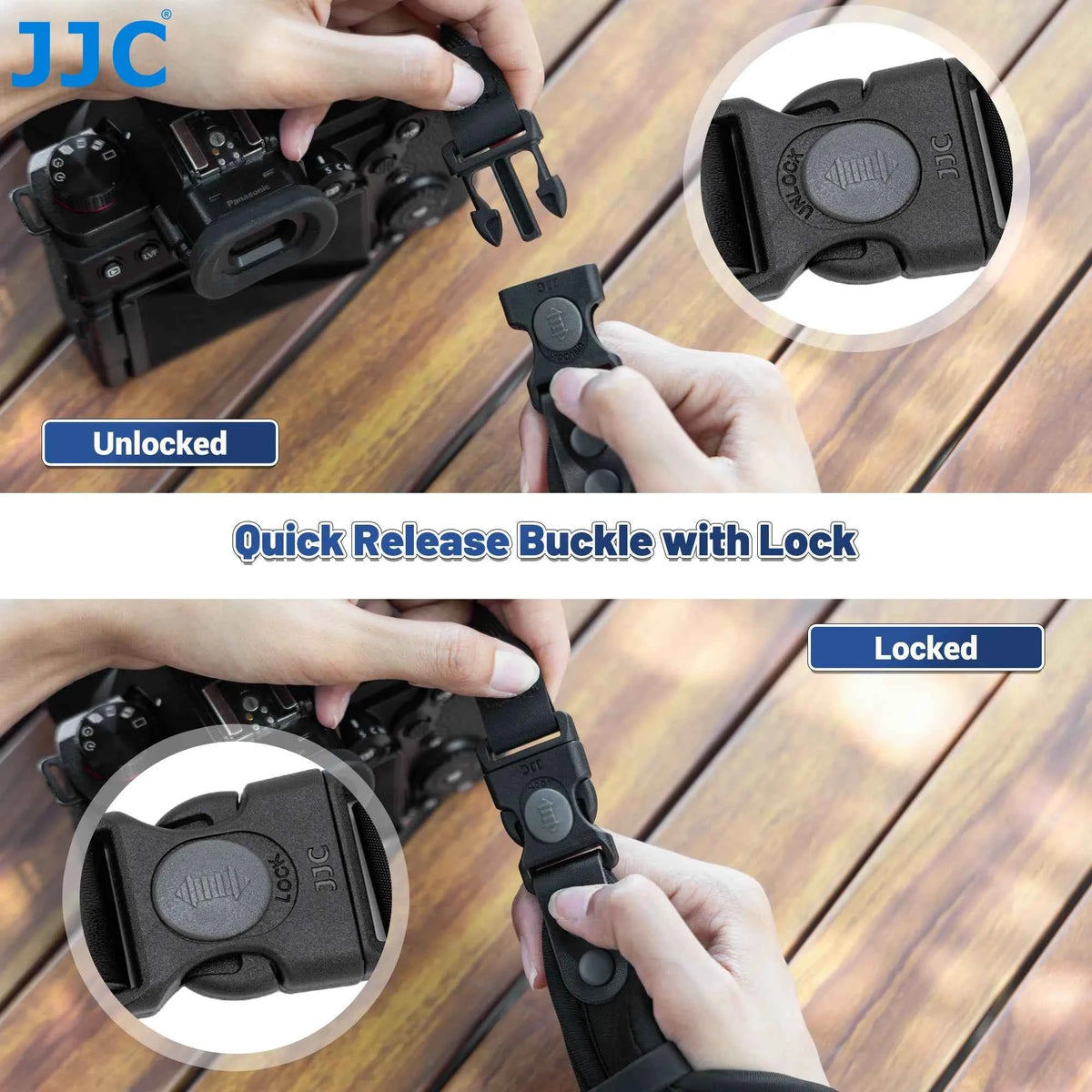 JJC Quick Release Camera Hand Wrist Strap