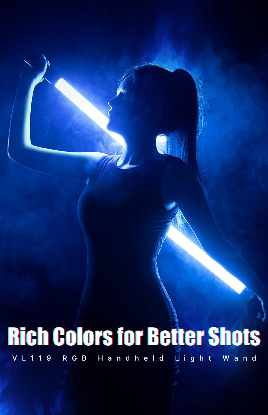 Ulanzi VL119 RGB Handheld LED Light Wand