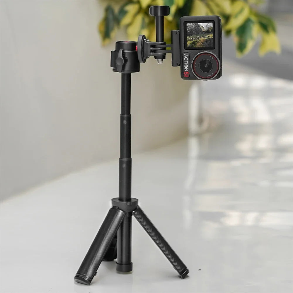 Flymile Extendable Selfie Stick Tripod for Action Cameras