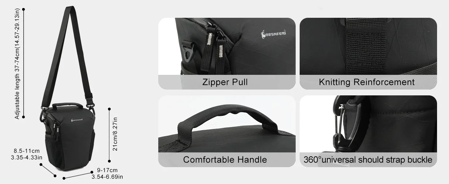 Besnfoto Waterproof Compact Camera Sling Bag product image