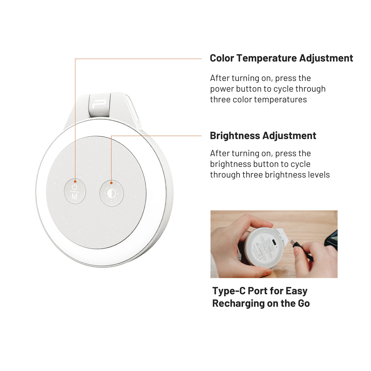 PGYTECH MagSafe Magnetic Mini Phone Light