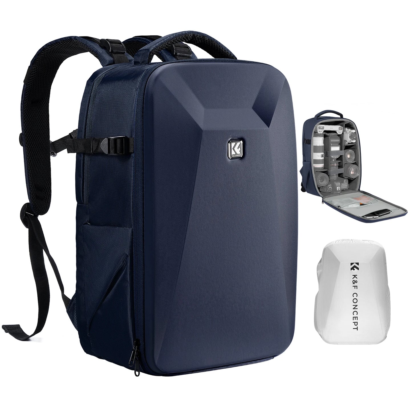 K&F 22L Hard Shell Camera Backpack