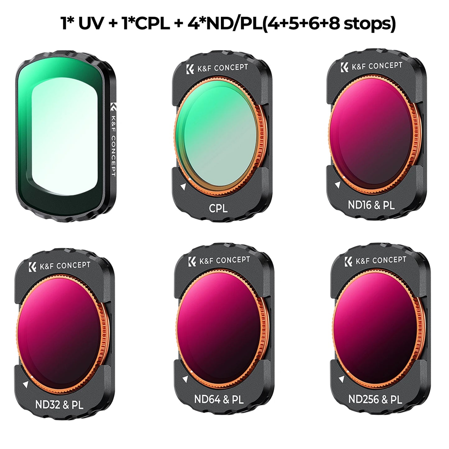K&F Concept DJI Osmo Pocket 3 Filter & Lens Kit