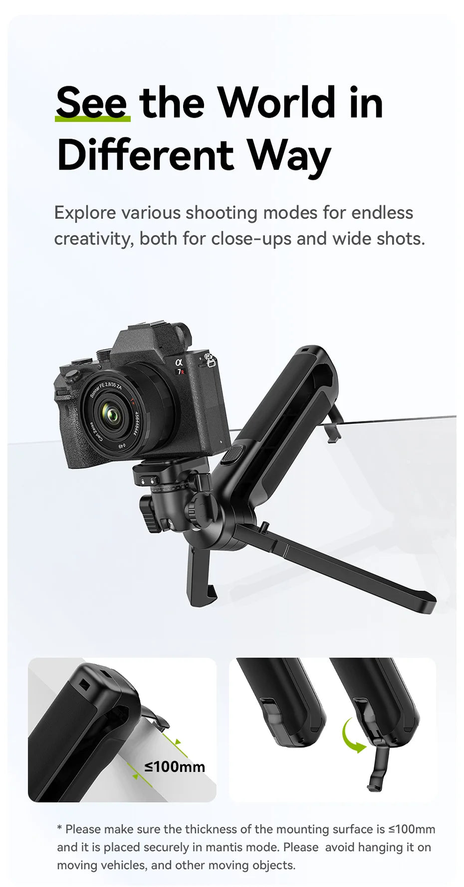 Ulanzi TT38 UKA Quick Release Tripod & Top Handle