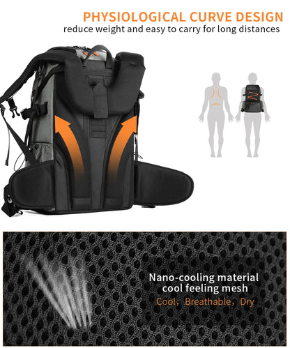 K&F 32L/25L 2-in-1 Camera Backpack and Sling Bag