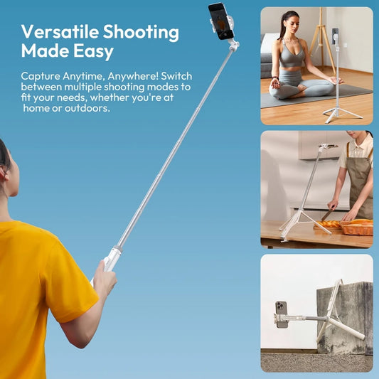 Ulanzi TT88 1.44m Overhead Phone Tripod with Magnetic Clamp - TT88 W VL49 Kit