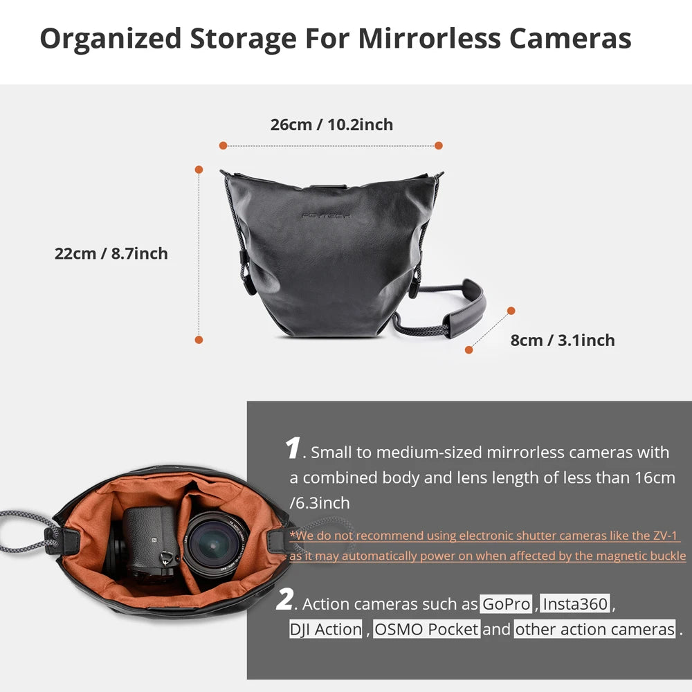 PGYTECH OneGo Cloud Camera Sling Bag