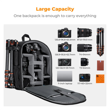 K&F Concept 13L Lightweight Camera Backpack