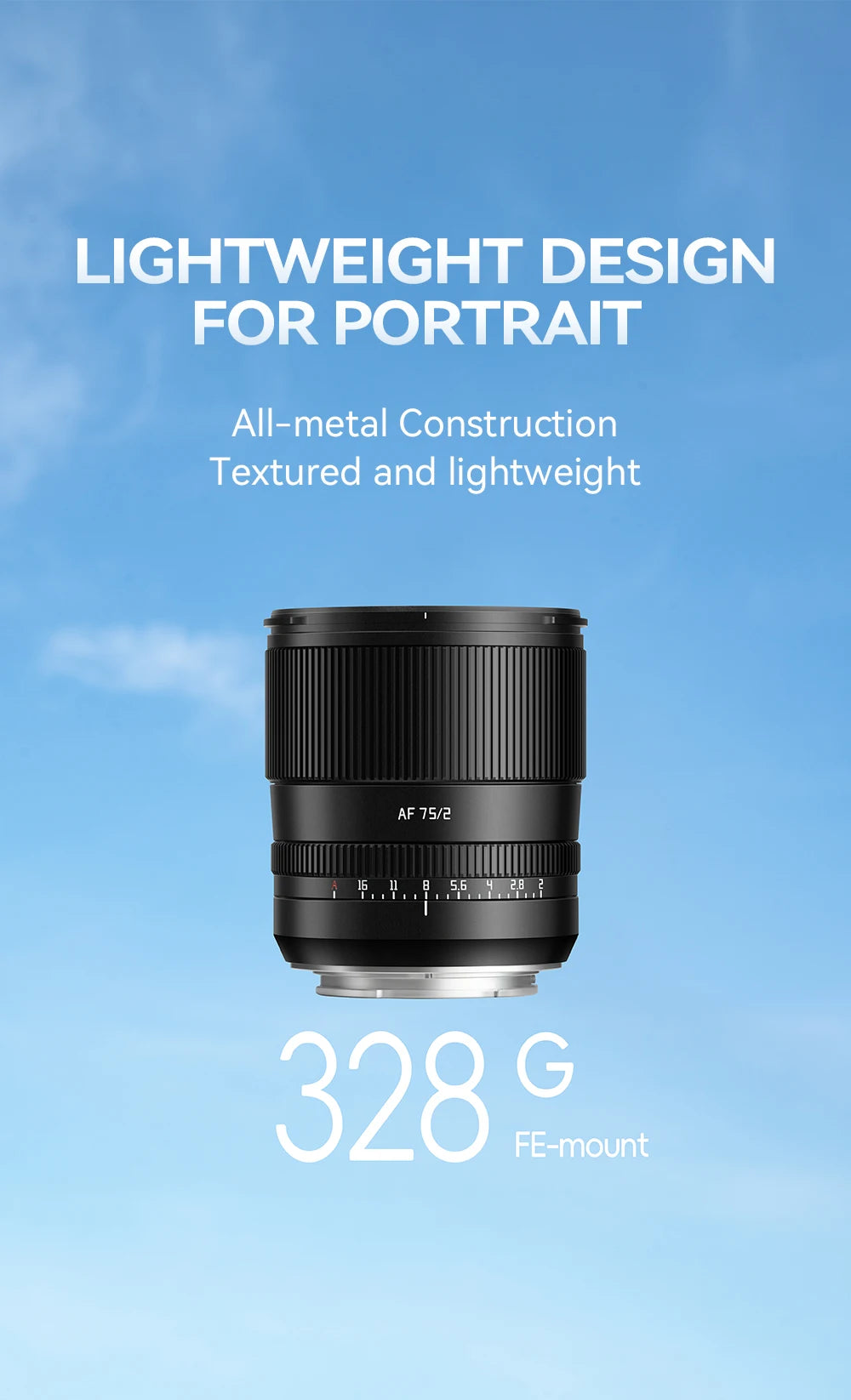 TTArtisan AF 75mm f/2 Full Frame Autofocus Lens