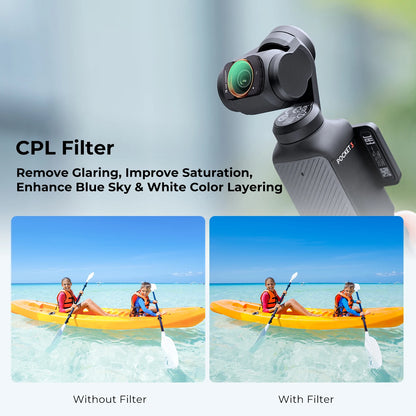 K&F 3-Pack Filter Kit for DJI Osmo Pocket