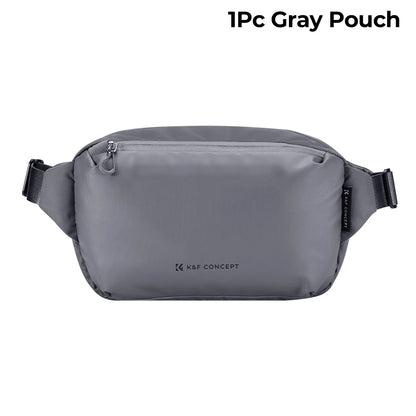 K&F Concept 10L/12L Camera Sling Bag for Cameras & Drones - 12L Black Pouch