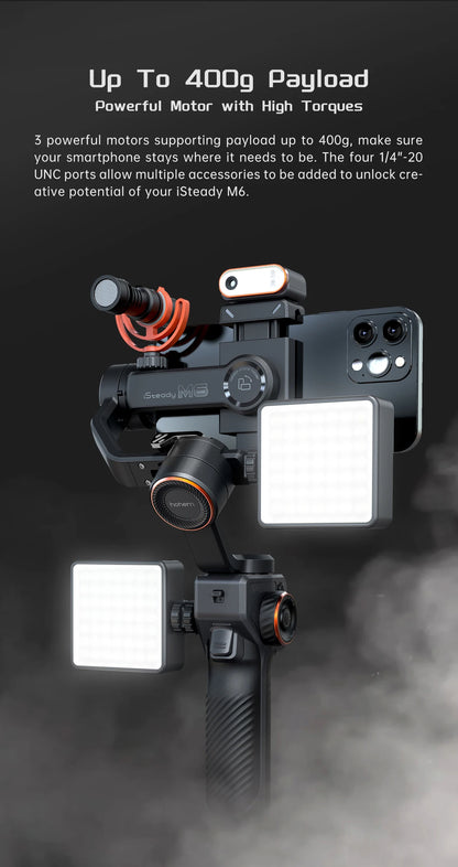 Hohem iSteady M6 Smartphone Gimbal Kit with AI Tracker