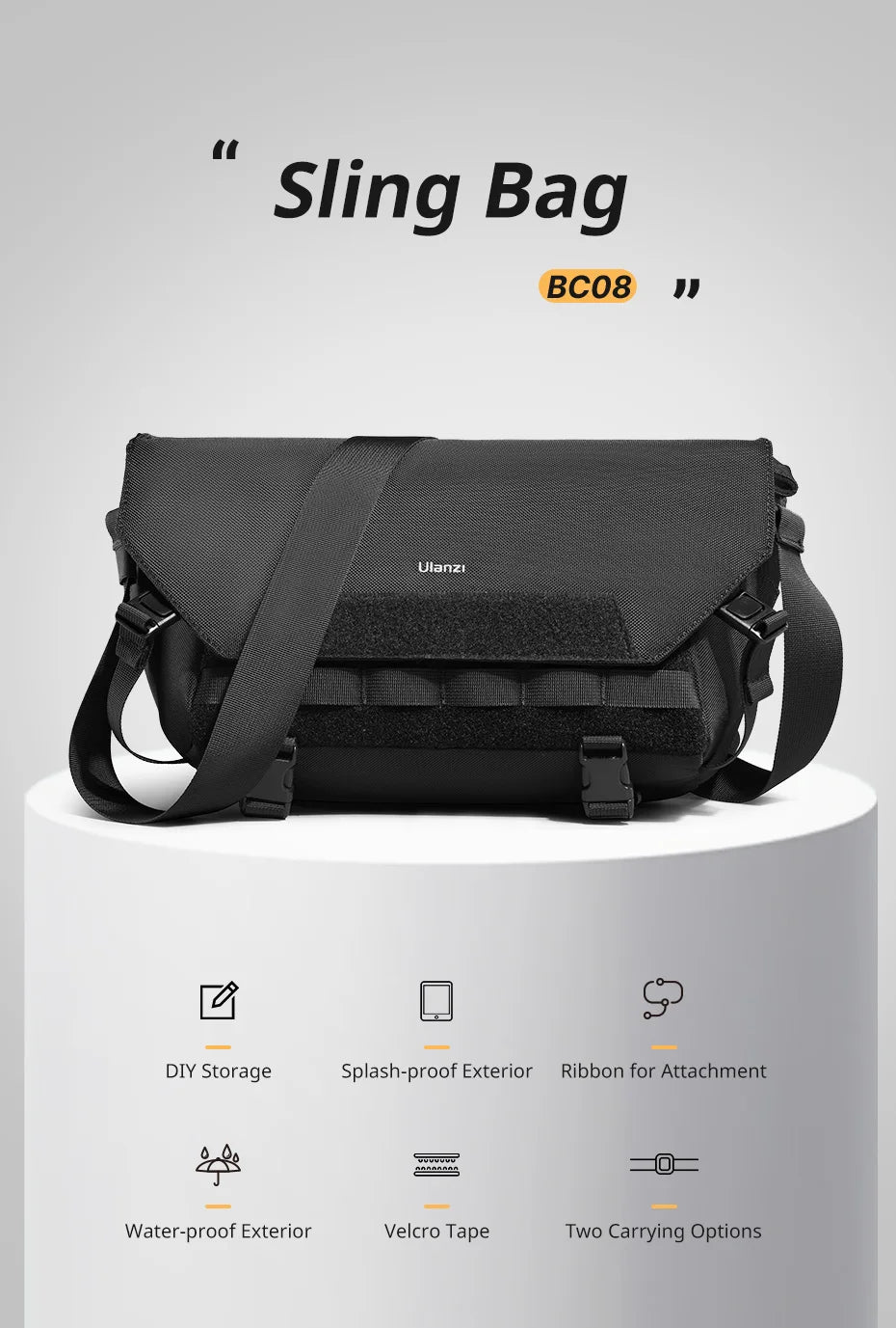 Ulanzi BC08 9L Camera Sling Bag