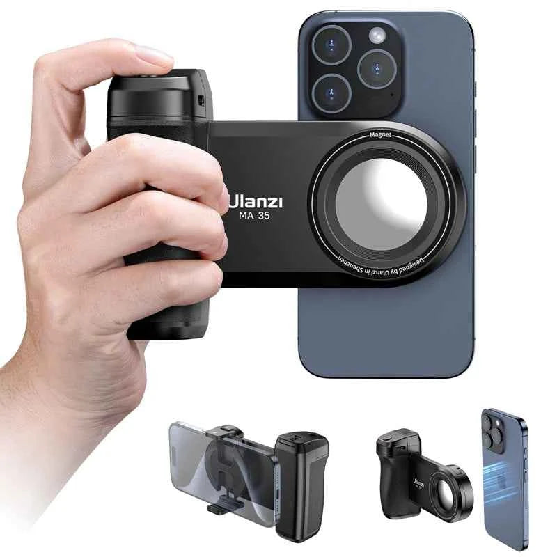 Ulanzi MA35 MagSafe Phone Camera Grip with Bluetooth Shutter