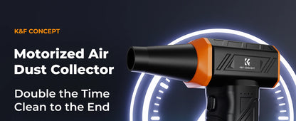 K&F Cordless Electric Air Duster & Camera Cleaner
