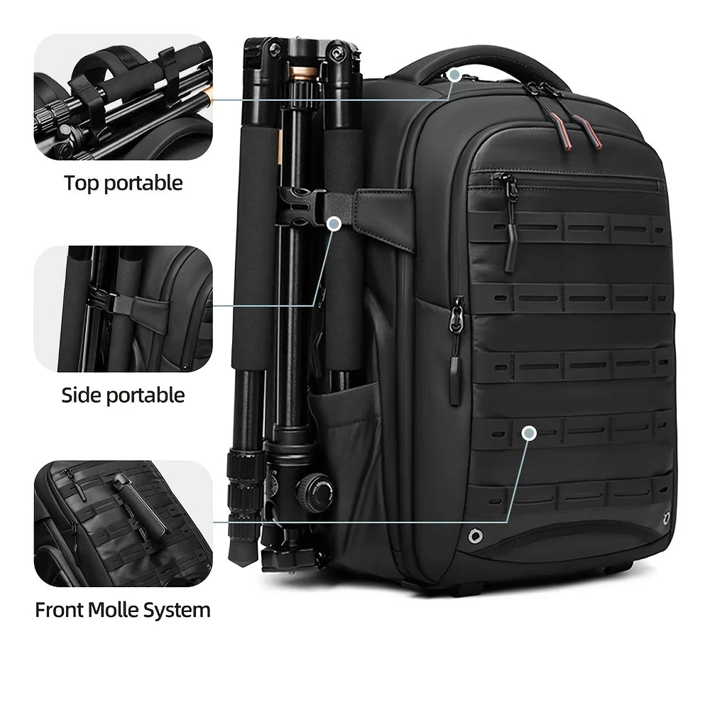 Large Drone Camera Backpack with TSA Lock