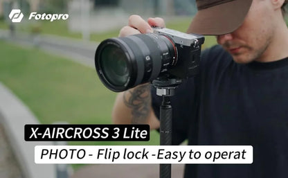Fotopro X-Aircross 3 Carbon Fibre Travel Tripod