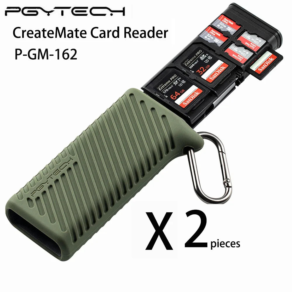 PGYTECH CreateMate High-Speed Card Reader Case