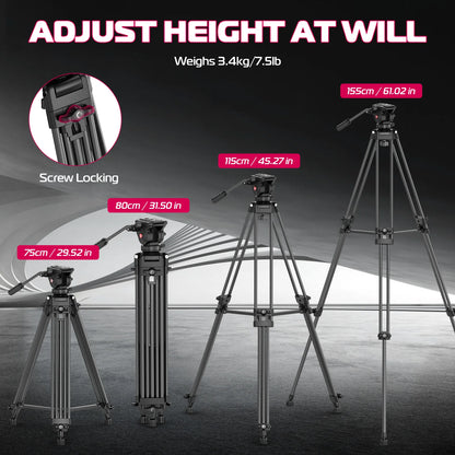 Ulanzi MT-81 Heavy Duty Aluminium Camera Tripod