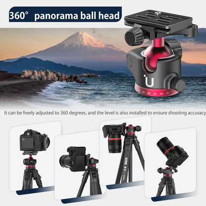 Ulanzi OMBRA YING 62.2-Inch Aluminium Travel Tripod