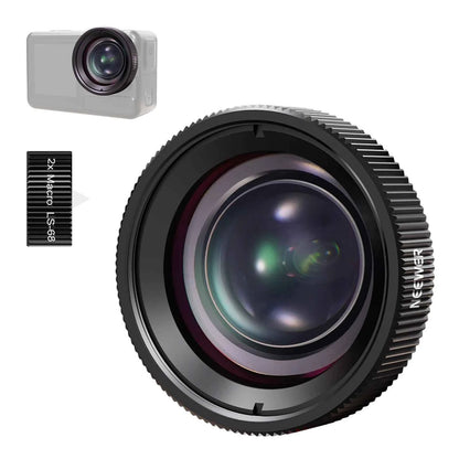 NEEWER 2x Macro Lens for DJI Osmo Action 5 Pro and Action 4