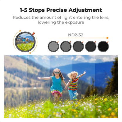 K&F Concept 3-in-1 ND/CPL/Black Mist Filter