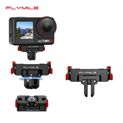 Flymile Rotating Magnetic Mount for DJI Osmo Action 3 / 4 / 5 Pro