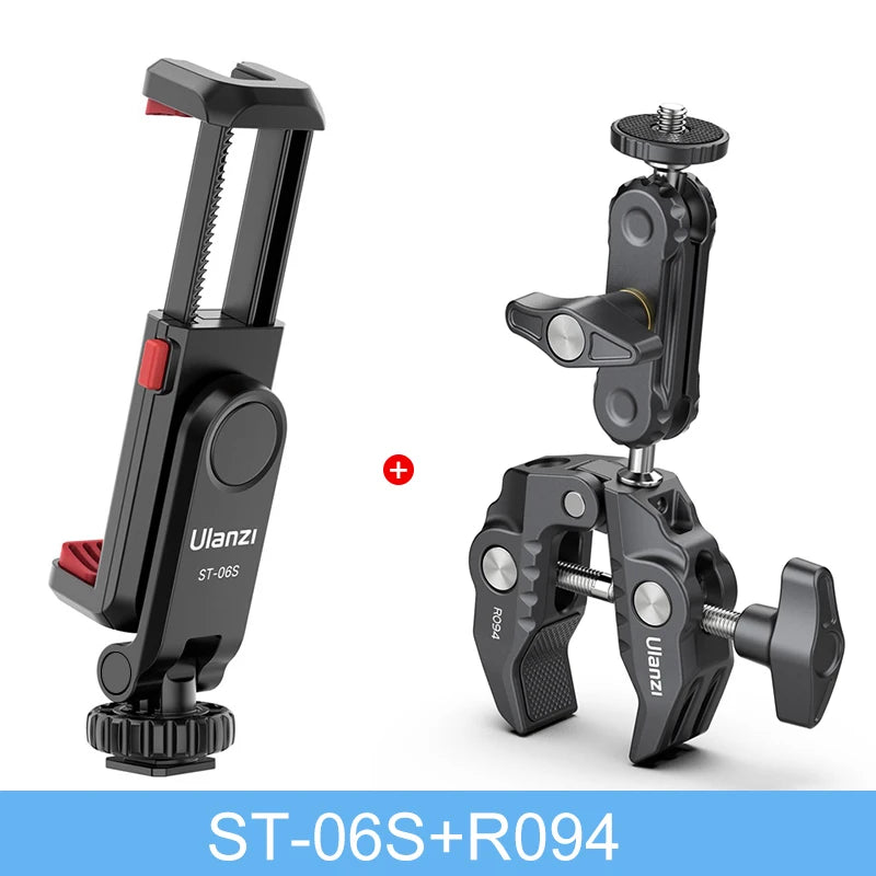Ulanzi ST-06S Smartphone Tripod Mount - CameraHUB