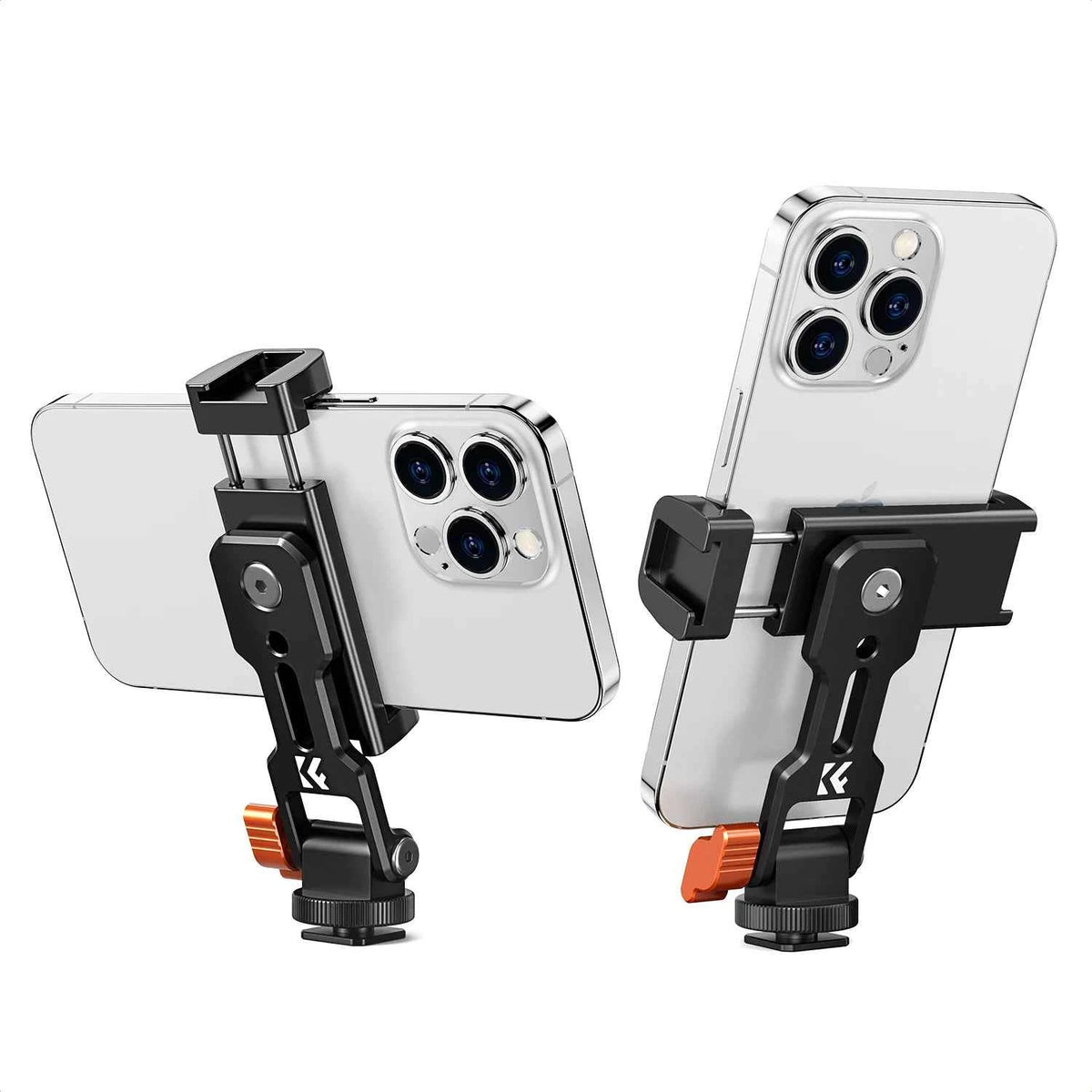 K&F Metal Phone Tripod Mount with Dual Cold Shoe