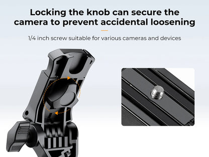 K&F B174A1 152cm Aluminium Tripod with Bluetooth Remote
