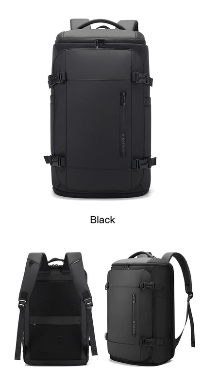 BANGE Large Travel Backpack with Shoe Compartment
