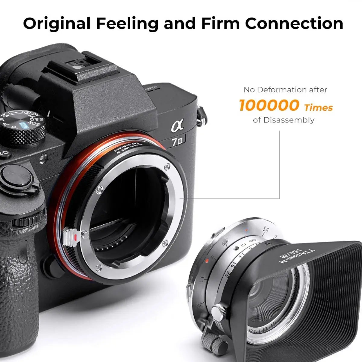 K&F Concept Lens Mount Adapter - Camera Micro 4 3 / Leica M