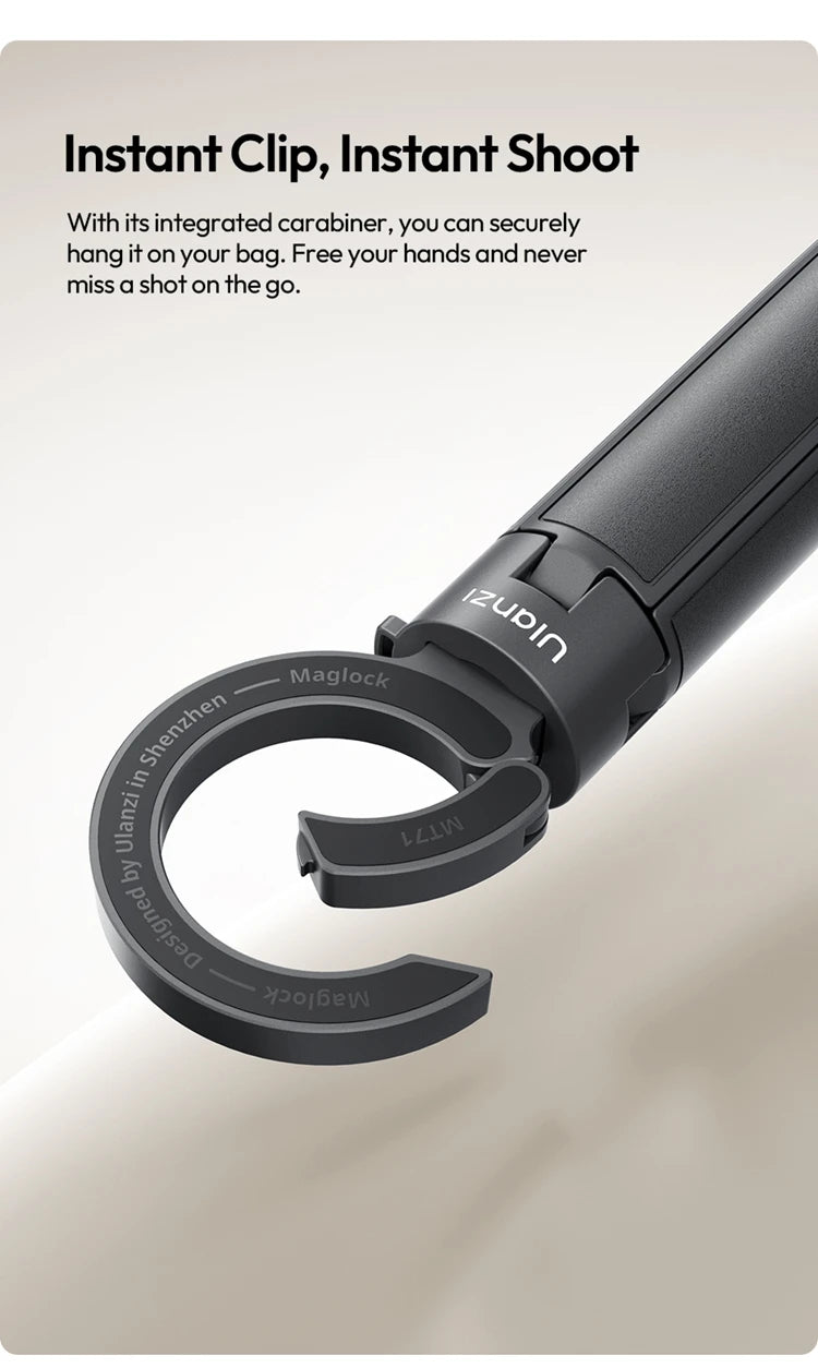 Ulanzi MT71 MagLock Mini Selfie Stick Tripod