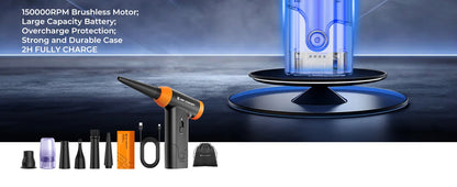 K&F Cordless Electric Air Duster & Camera Cleaner