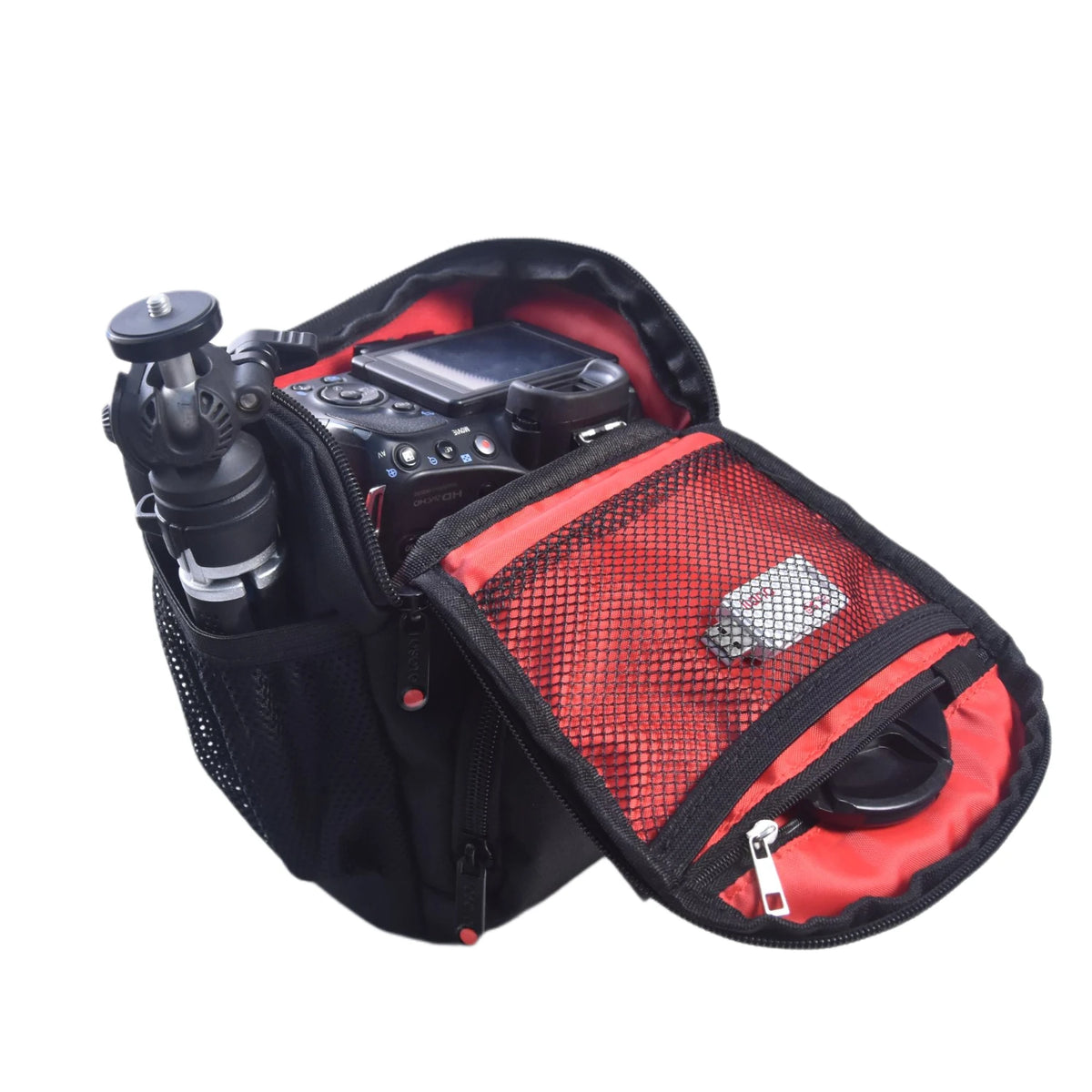 FOSOTO FT-R5 DSLR Shoulder Camera Bag with Rain Cover