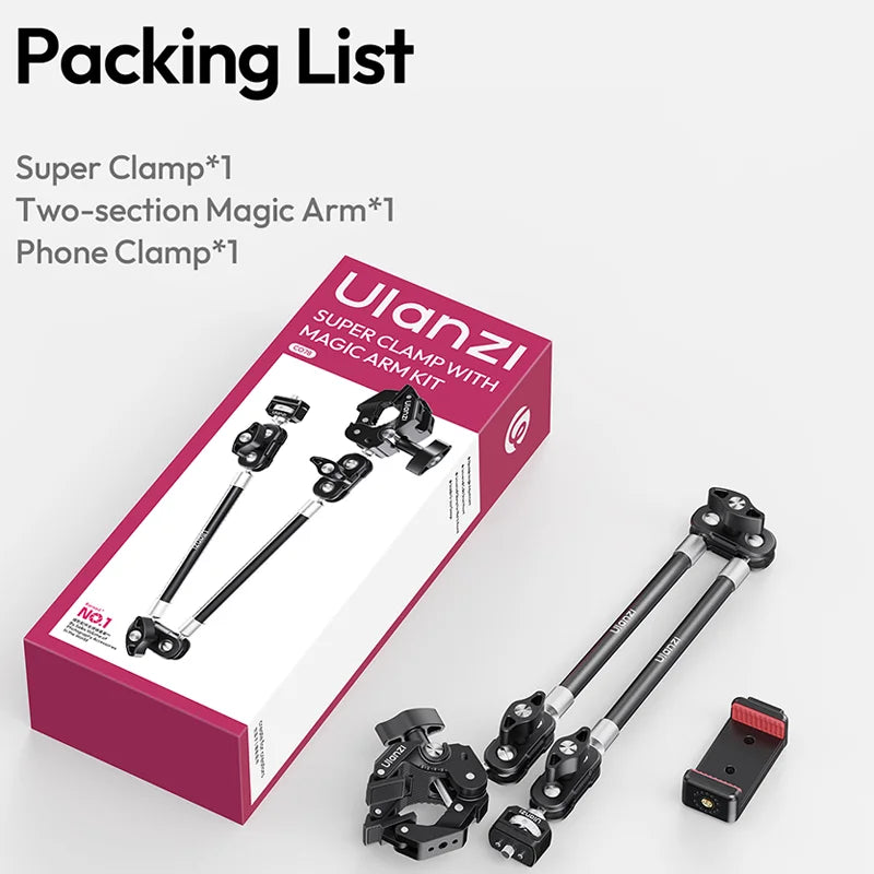 Ulanzi CO78 Super Clamp Magic Arm Kit