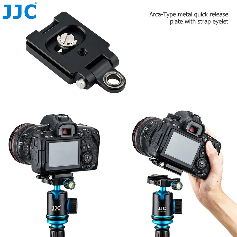 JJC Quick Release Camera Sling Strap with Arca-Swiss Plate