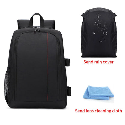 JINNUOLANG 8018 Camera & Laptop Backpack