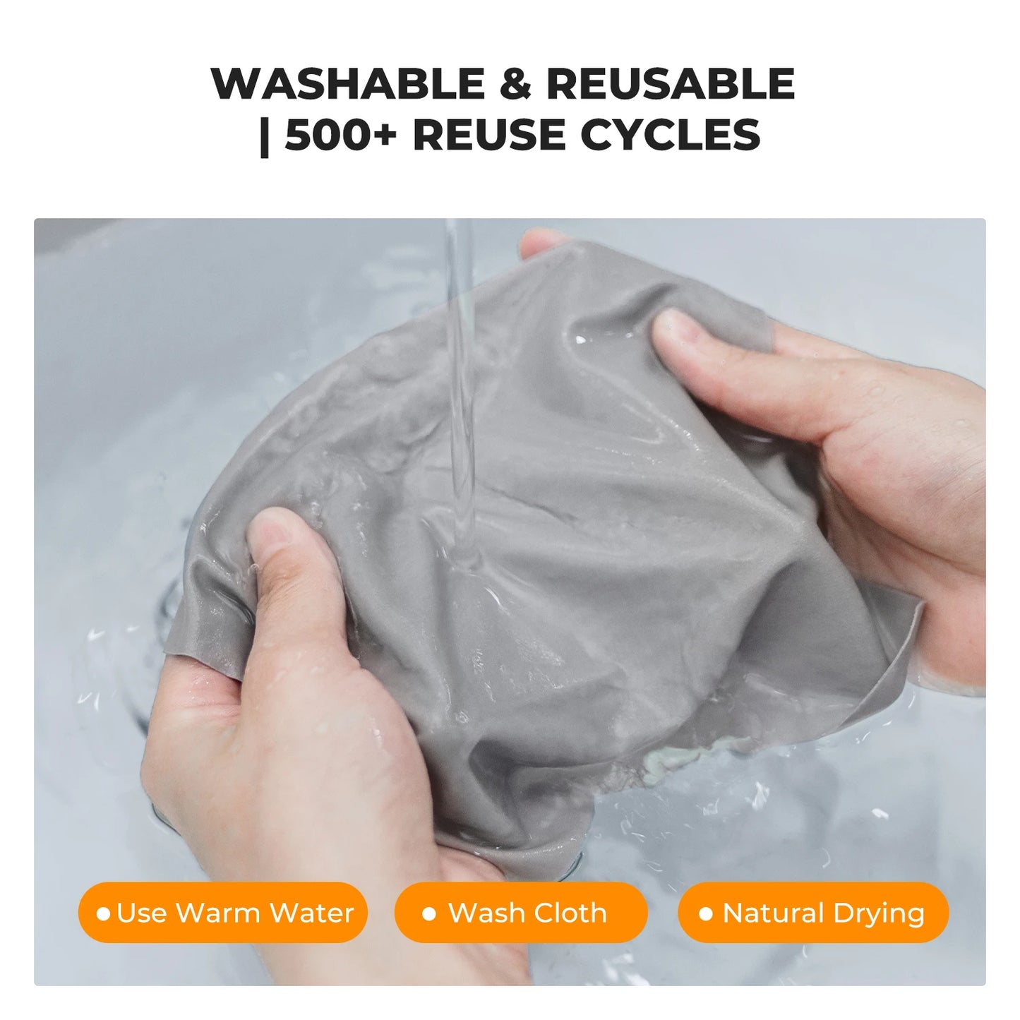 K&F Concept 6.7-Inch Microfibre Camera Cleaning Cloths - 12pcs
