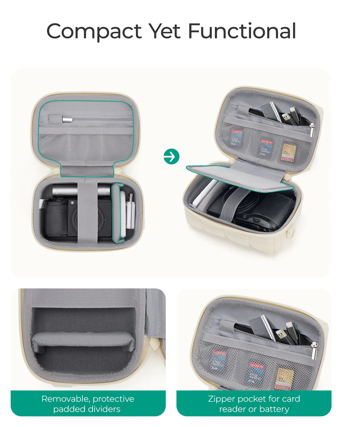 BAGSMART Compact Digital Camera Bag
