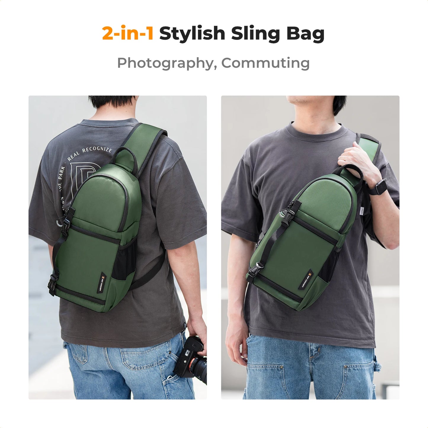 K&F Outdoor Camera Sling Backpack