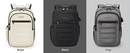 BAGSMART Expandable Camera Backpack with 15.6 Inch Laptop Compartment