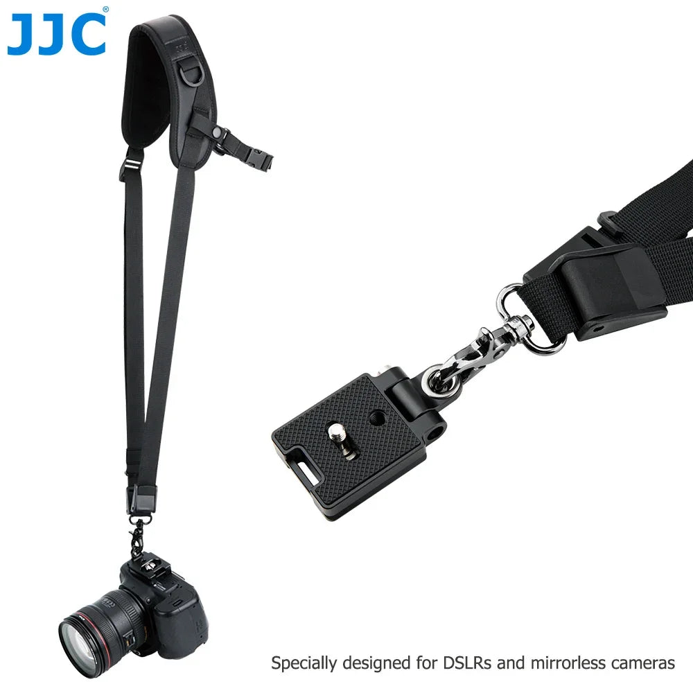 JJC Quick Release Camera Sling Strap with Arca-Swiss Plate