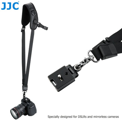 JJC Quick Release Camera Sling Strap with Arca-Swiss Plate