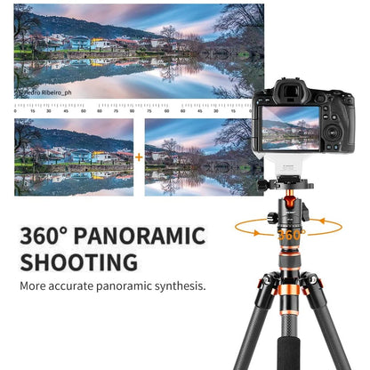 K&F Concept BA225 60-Inch Carbon Fibre Monopod Tripod