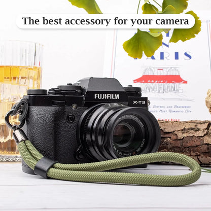 Camera Hub Essentials Compact Rope Camera Wrist Strap - Purple