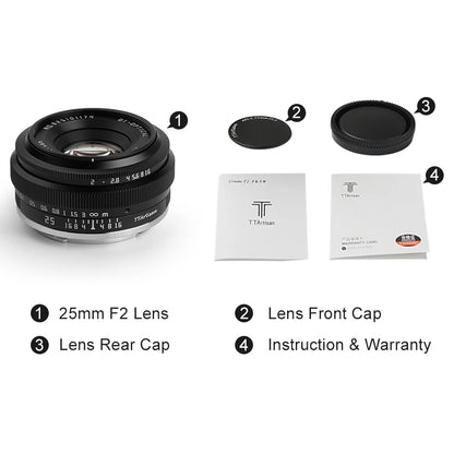TTArtisan 25mm f/2 APS-C Manual Focus Lens