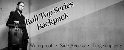Besnfoto Waterproof Rolltop Camera Backpack