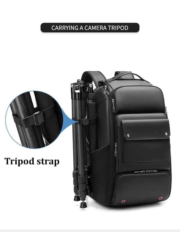 INFEYLAY 40L Camera Backpack for 17-inch Laptop & Tripod